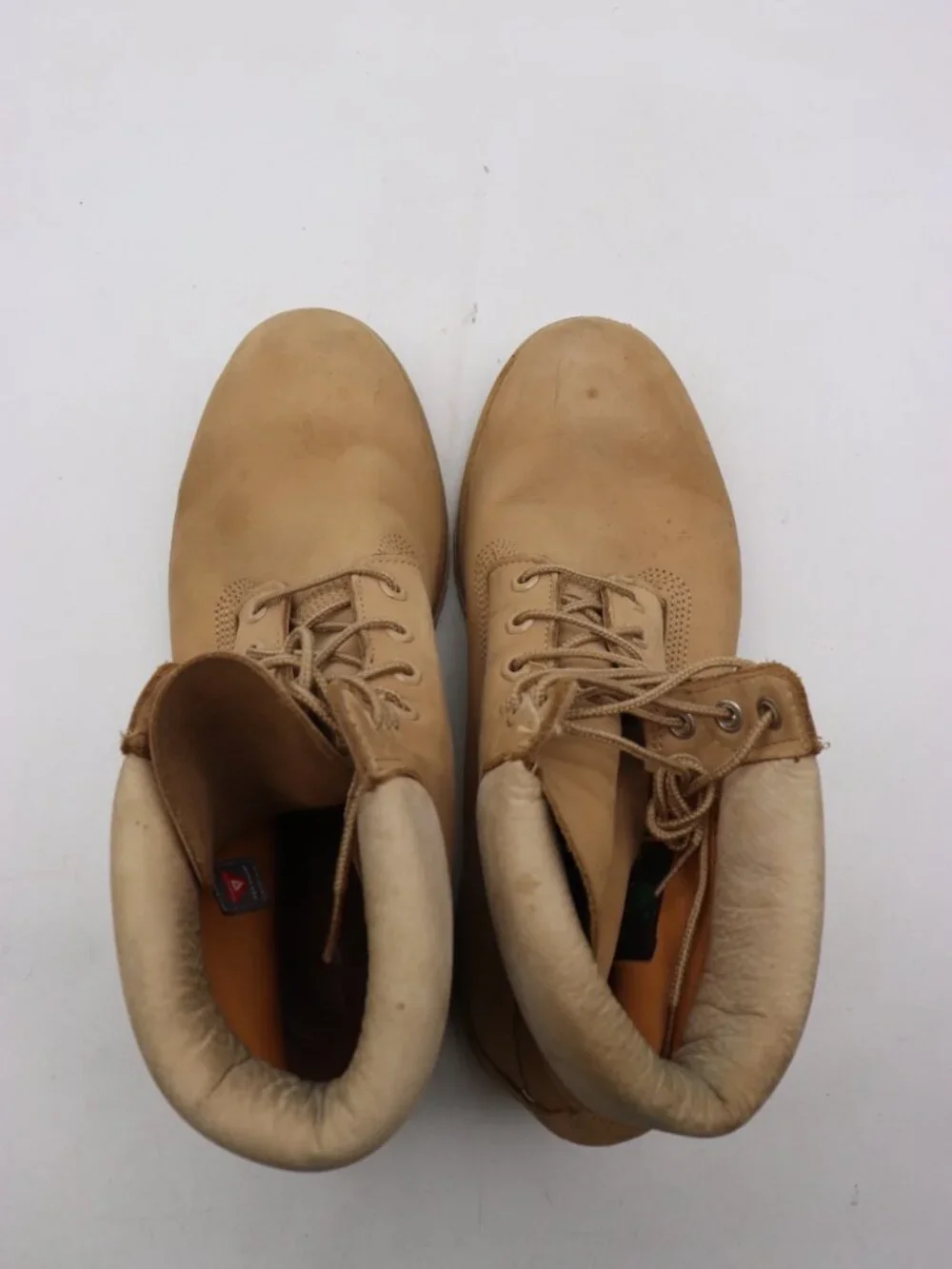 Timberland 6 Inch Boot Men's Size 12 M Tan Leather Premium Boots Waterproof